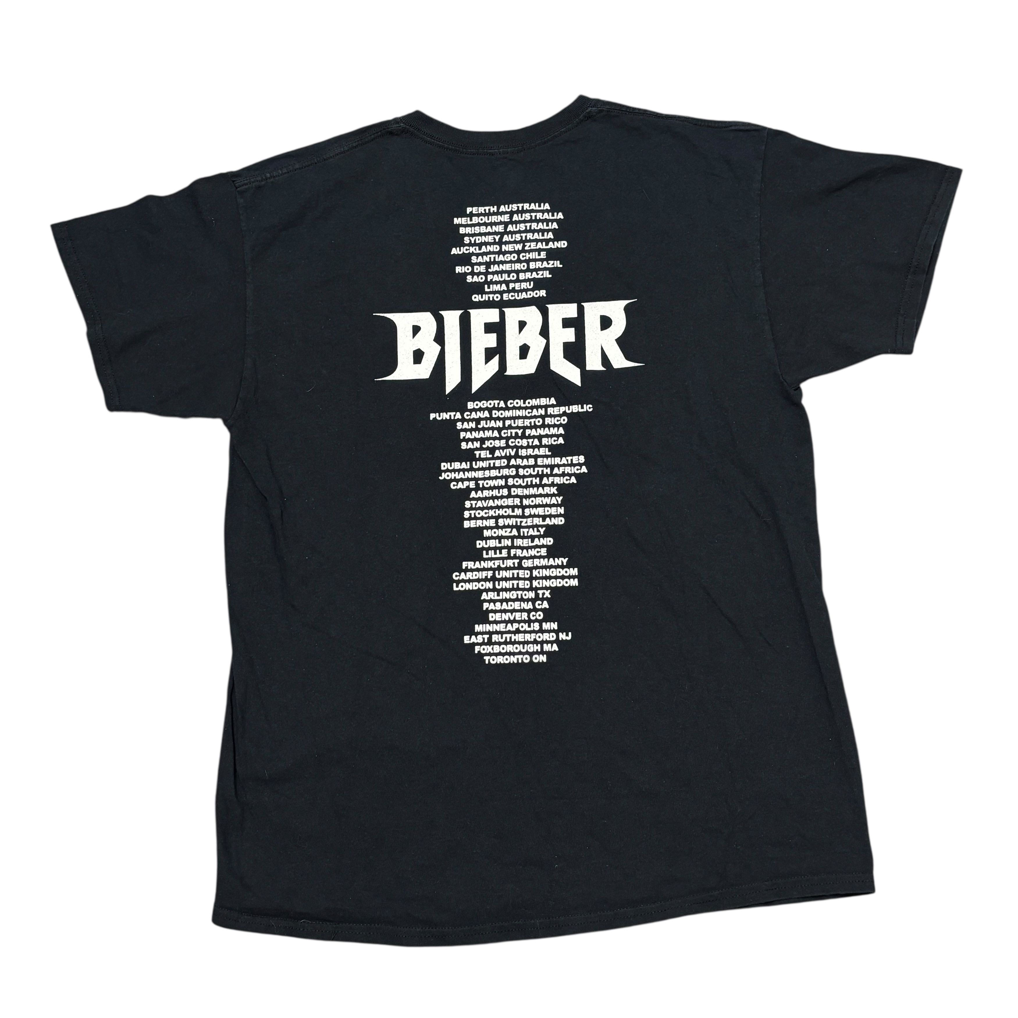 Band Tees Justin Bieber Shirt Tour Concert Merch Band Tee Size US L / EU 52-54 / 3 - 2 Thumbnail
