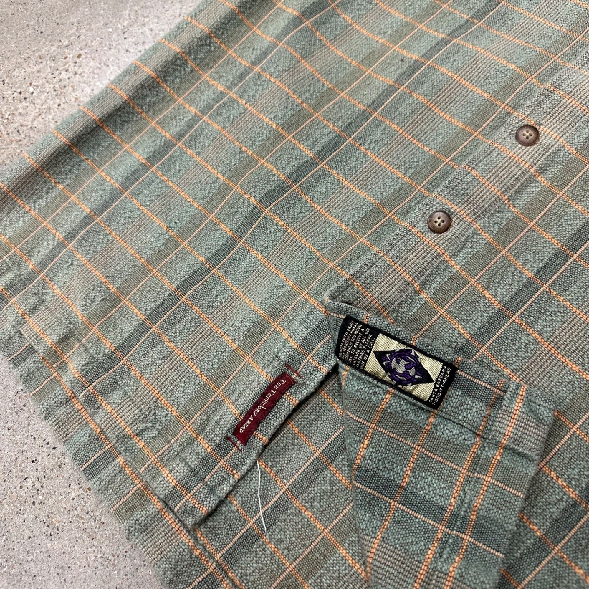 The Territory Ahead × Vintage Vintage The Territory Ahead Heavyweight Knit Button Up Shirt Size US L / EU 52-54 / 3 - 3 Thumbnail