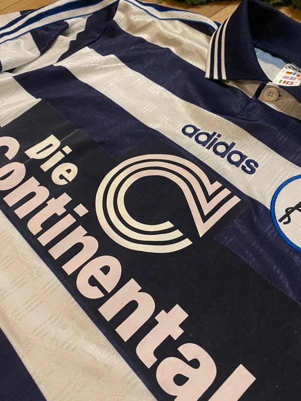 Adidas Hertha BSC 1997-98 Home Shirt XL Adidas Vintage Size US XL / EU 56 / 4 - 6 Thumbnail