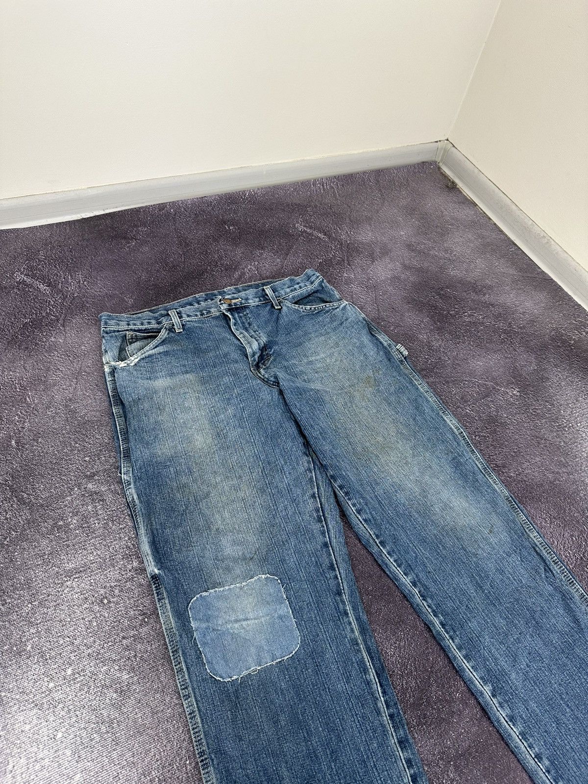 Dickies Vintage Dickies Distressed USA Baggy Cargo Carpenter Pants Size US 34 / EU 50 - 13 Thumbnail