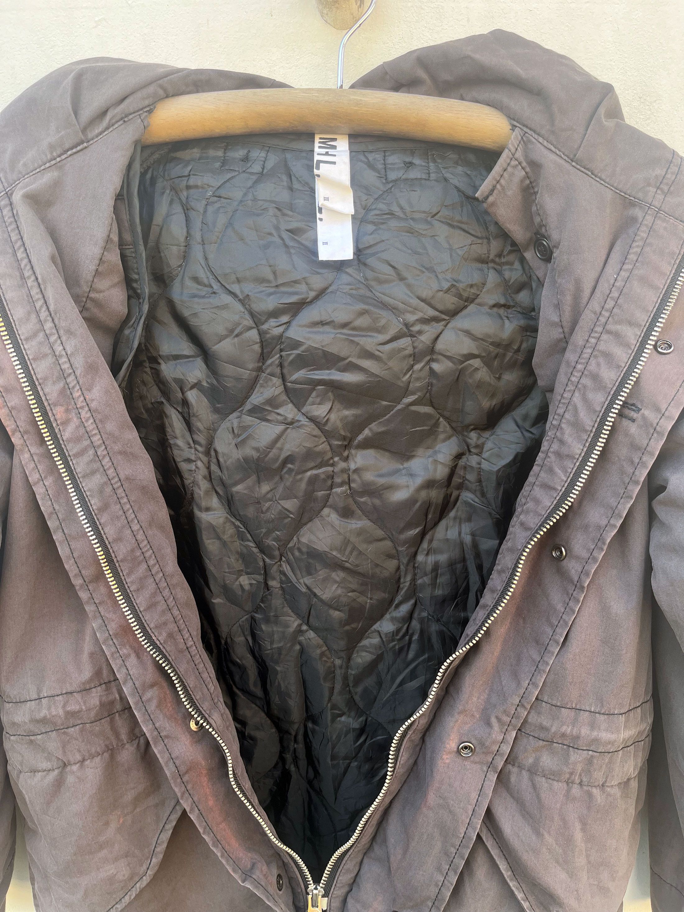 Alpha Industries Margaret Howell Military Hooded Jacket Army Size US M / EU 48-50 / 2 - 6 Thumbnail