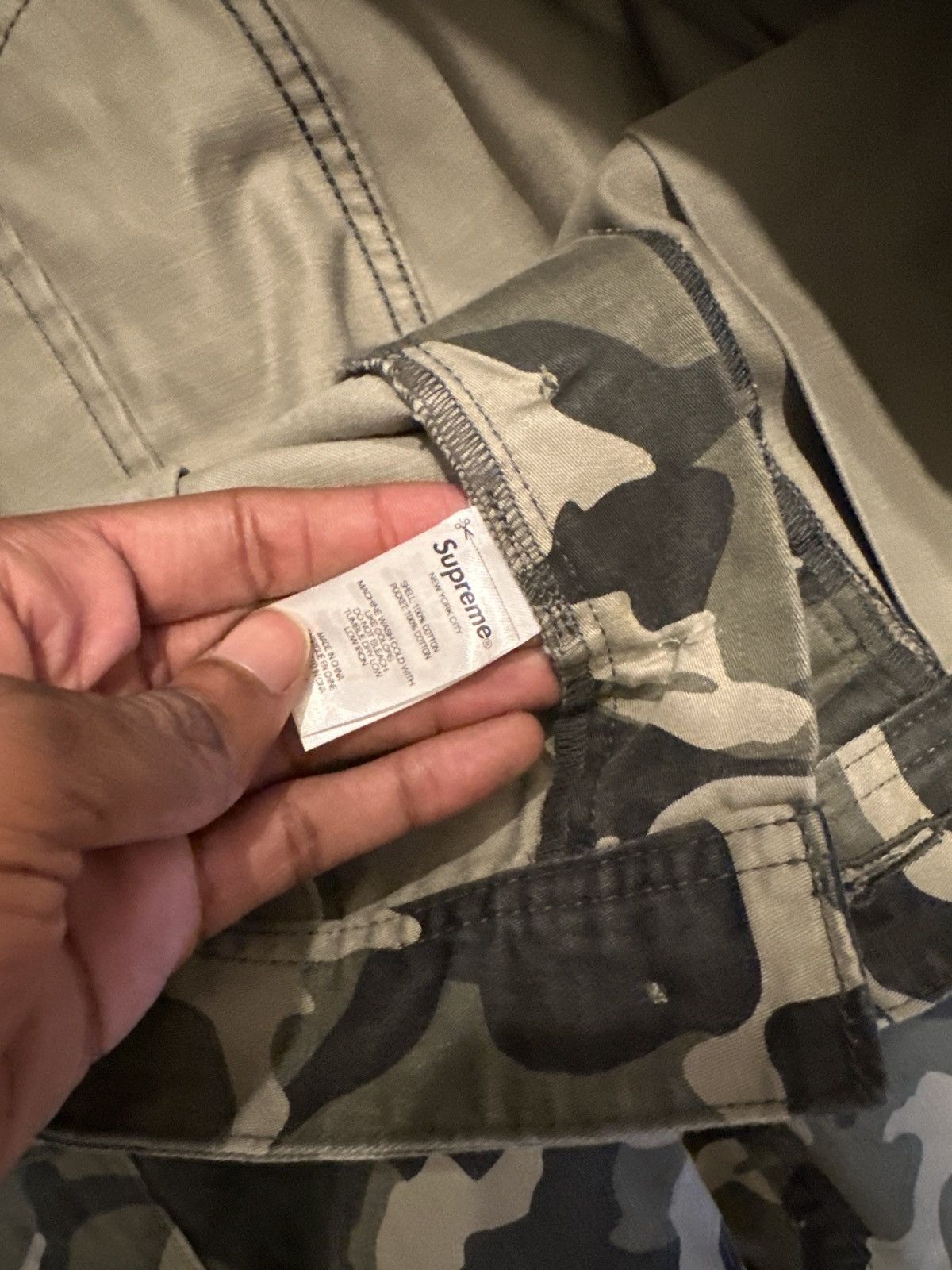 Supreme Supreme Baggy Camo Cargos Size US 32 / EU 48 - 3 Thumbnail
