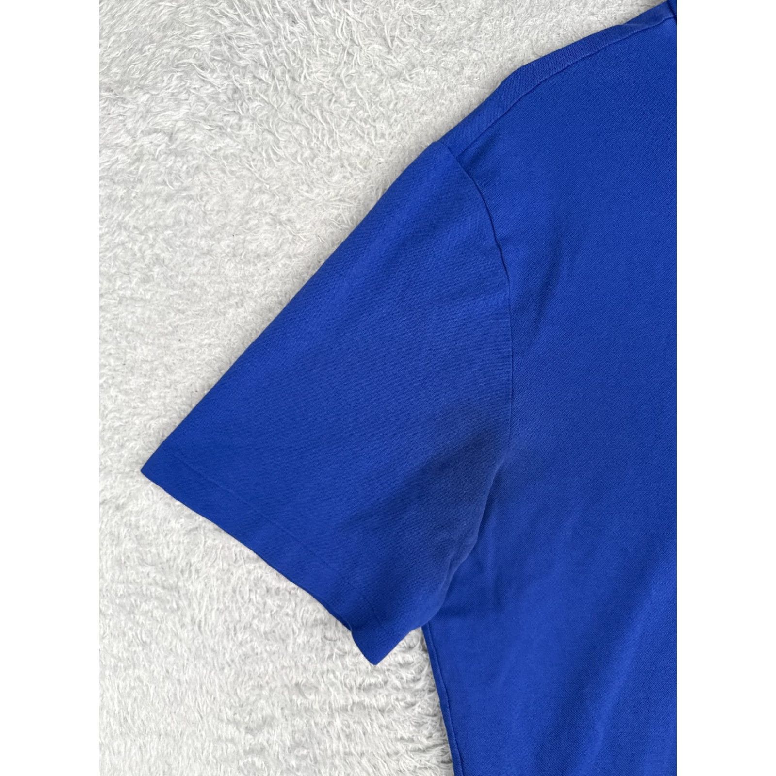 Ralph Lauren Polo Golf Shirt Men Large Blue 100% Cotton Short Sleeve Sports Polo Shirt Men Large Blue 100% Cotton Short Sleeve Size US L / EU 52-54 / 3 - 3 Thumbnail