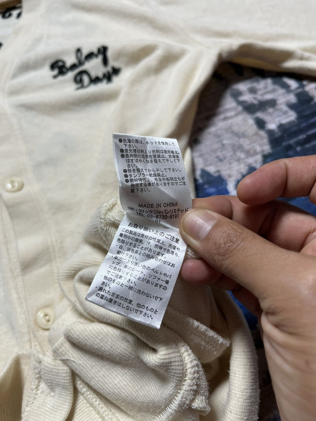 Designer × Japanese Brand ⚡️Rodeo Crown Embroidery Logo Half Button Cardigan Size M / US 6-8 / IT 42-44 - 9 Thumbnail