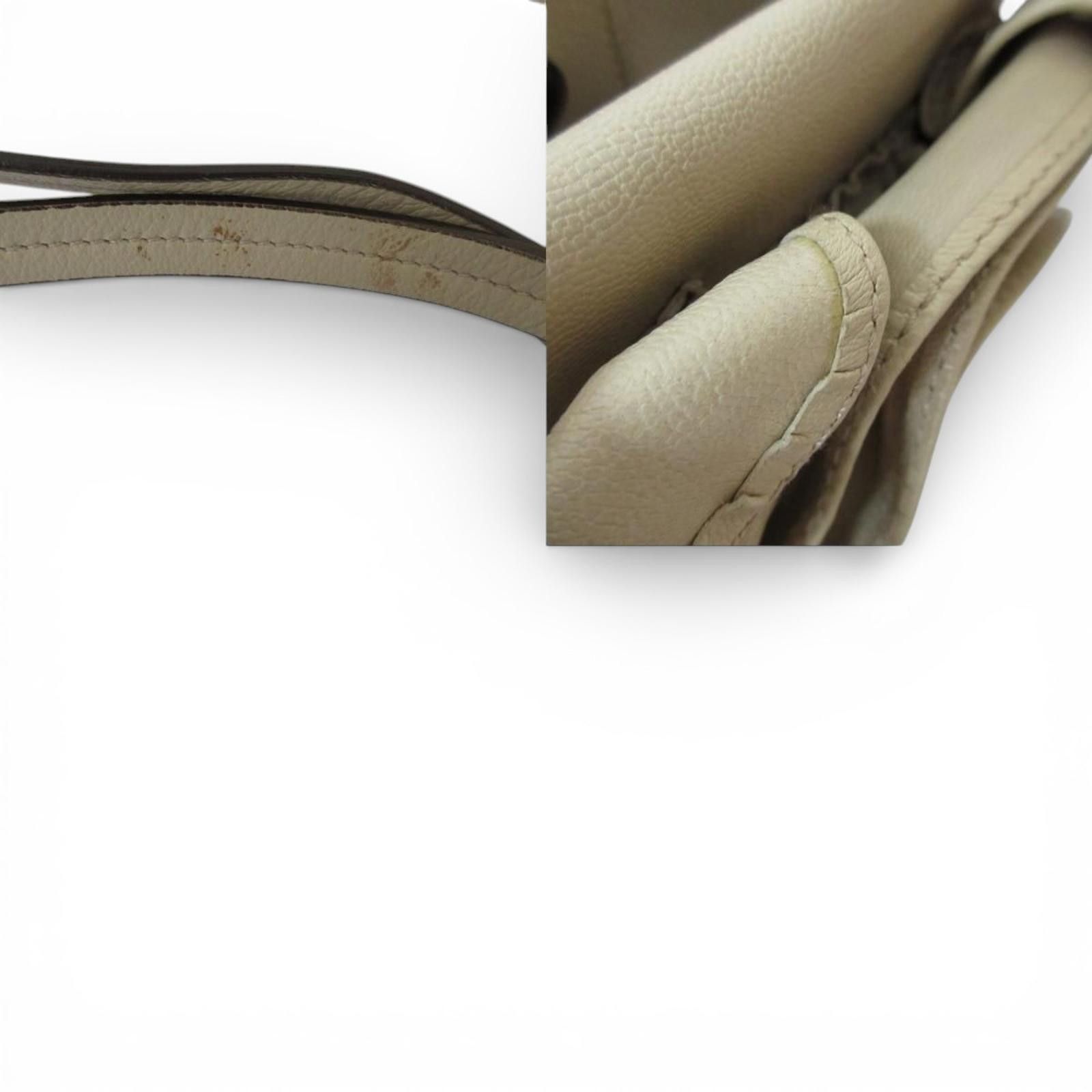 Saint Laurent Paris Saint Laurent - Beige Leather Handbag Floral Size ONE SIZE - 3 Thumbnail