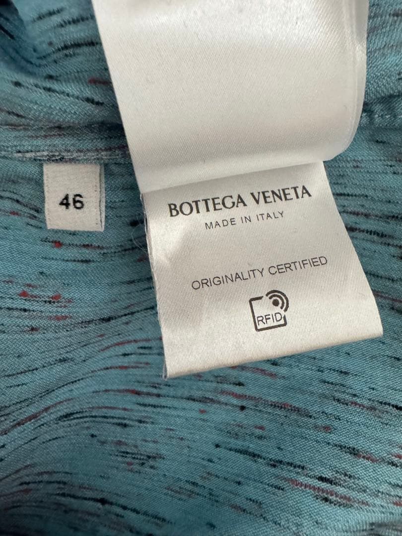 Bottega Veneta BOTTEGA VENETA 24SS Textured silk Shirt, Size 46 Size US S / EU 44-46 / 1 - 8 Thumbnail