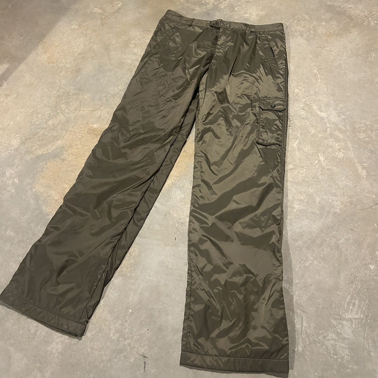 Jean Charles De Castelbajac × Vintage Vintage 1990s Castelbajac Fleece Lined Nylon Baggy Ski Pants Size US 36 / EU 52 - 2 Thumbnail