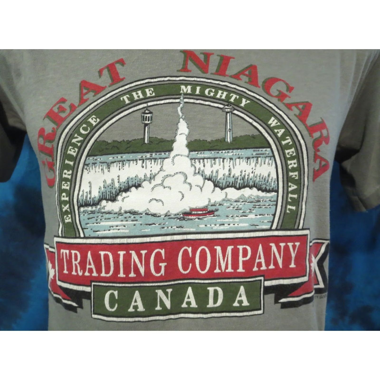 Vintage VTG 80s CANADA TRADING CO. NIAGARA FALLS T-SHIRT SMALL buttery soft Size US S / EU 44-46 / 1 - 2 Thumbnail