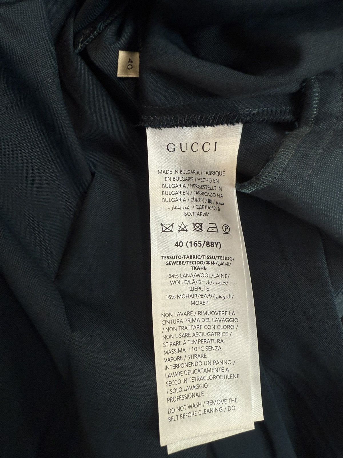 Gucci Gucci Uniform Dress Rare Wool & Mohair Size S / US 4 / IT 40 - 6 Thumbnail
