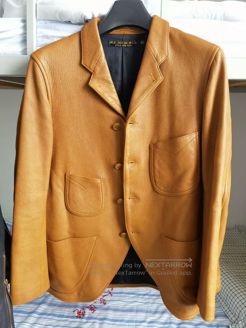 Freewheelers freewheelers size 40 Deer Leather Suit Jacket Size US M / EU 48-50 / 2 - 1 Thumbnail