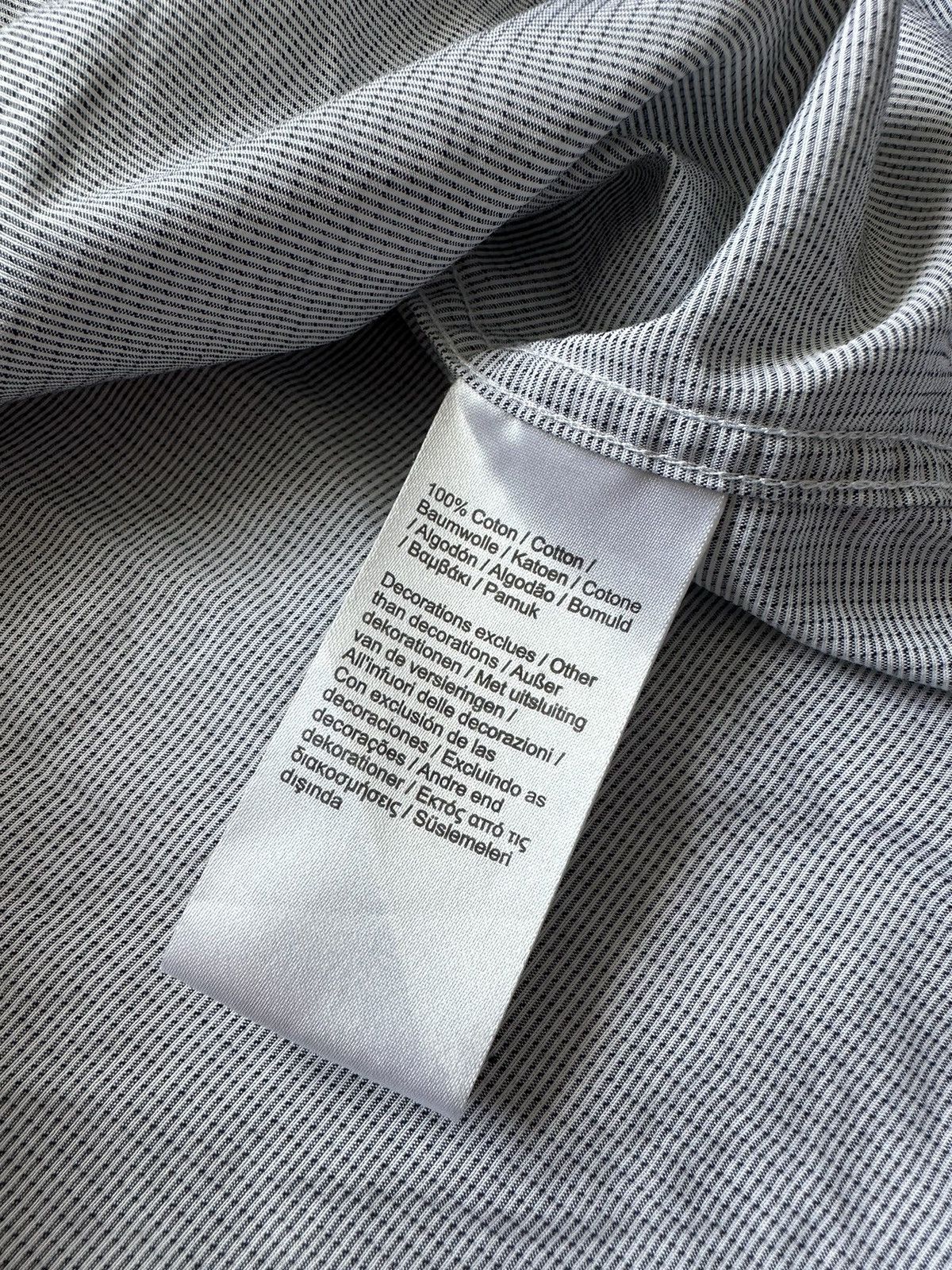 Lacoste Men's Lacoste Grey Check Short Sleeve Shirt Devanlay SZ 44 Size US XL / EU 56 / 4 - 9 Thumbnail