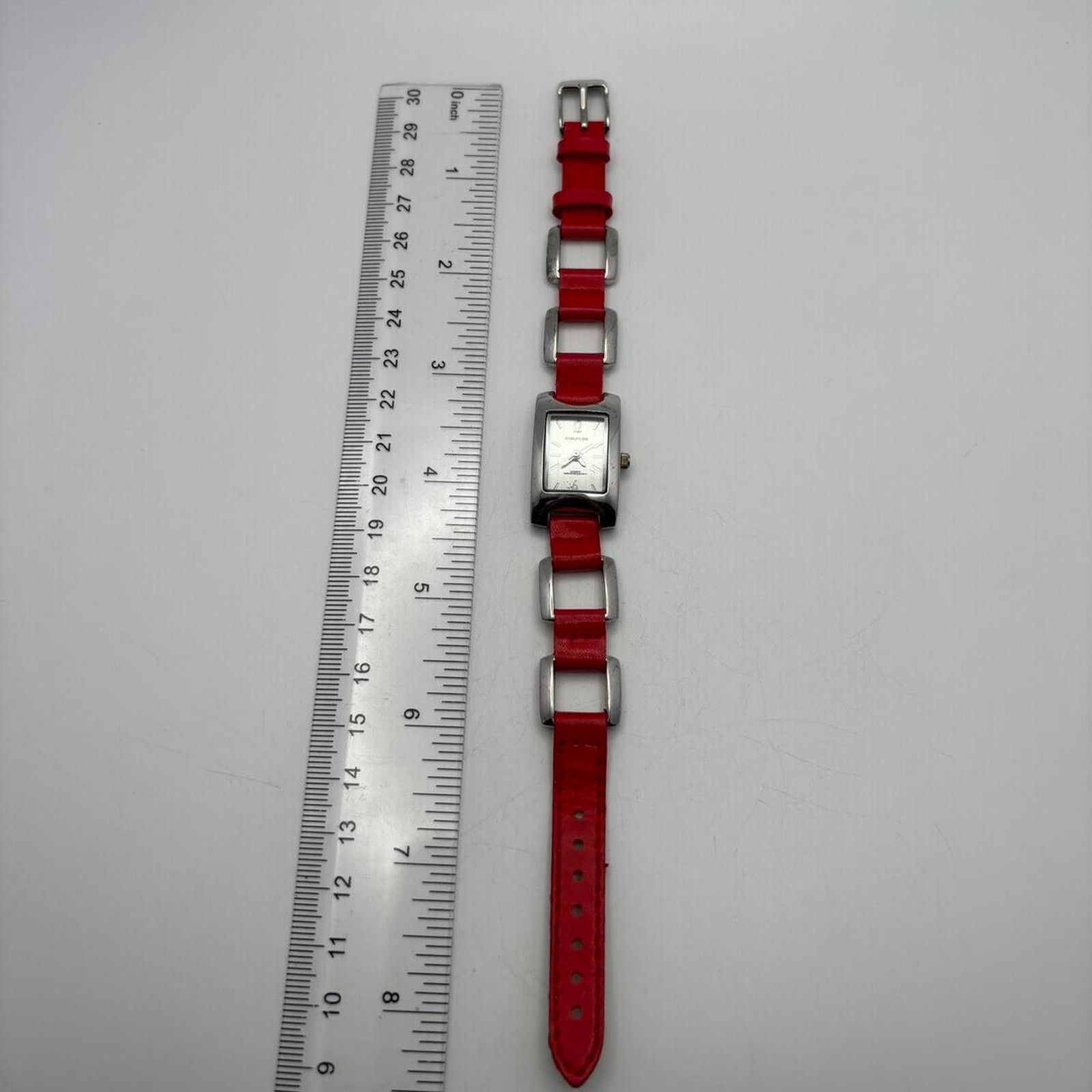 Other Silver & Red Maurices Watch Size ONE SIZE - 3 Thumbnail