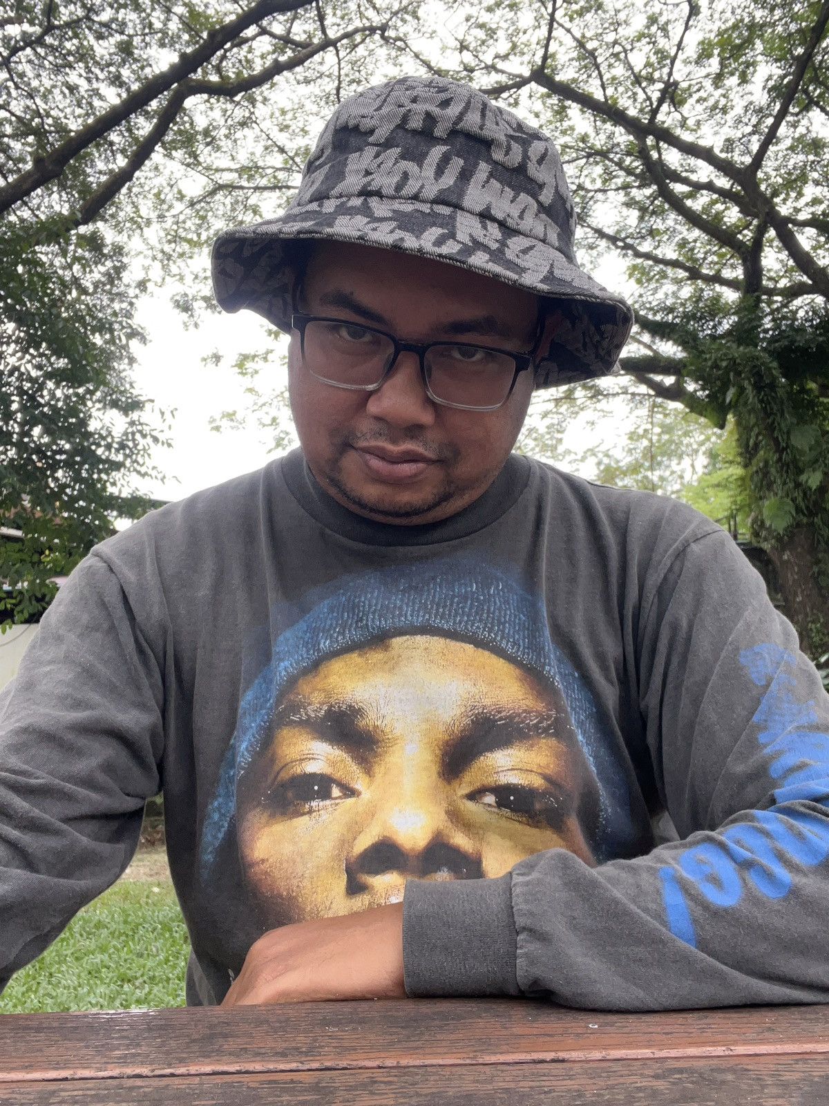 Supreme Fat Tip Jacquard Denim Crusher