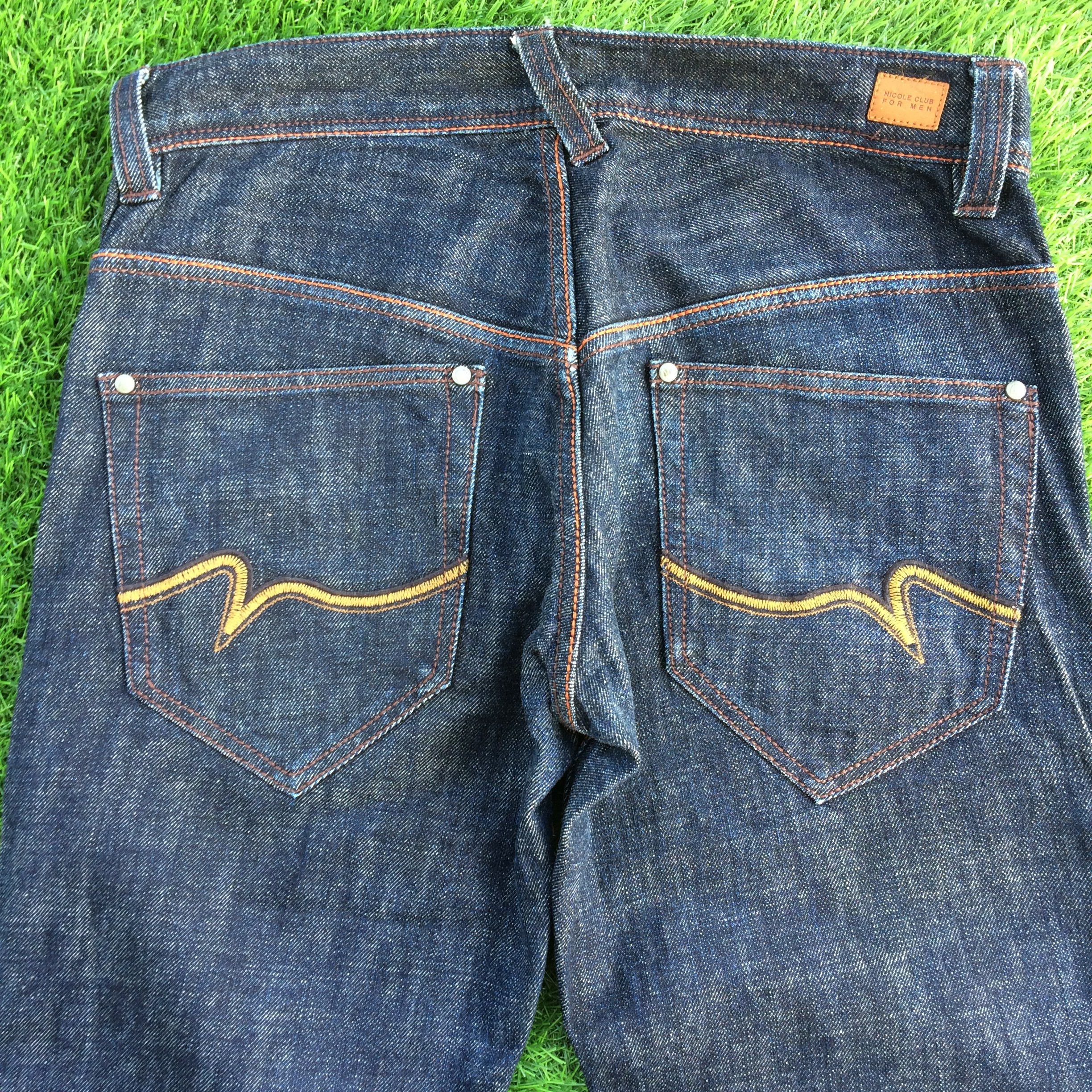 Designer × Japanese Brand × Matsuda Japanese Blue Denim Bootcut Jeans Pants #D-837 Size 28" / US 6 / IT 42 - 4 Thumbnail