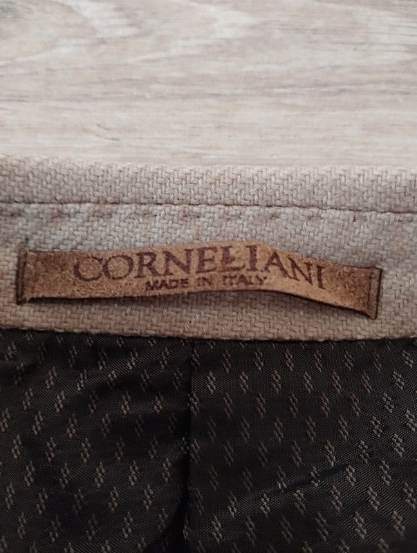 Corneliani Corneliani Tailored jacket suit virgin Wool cotton 54 Size 54R - 3 Thumbnail