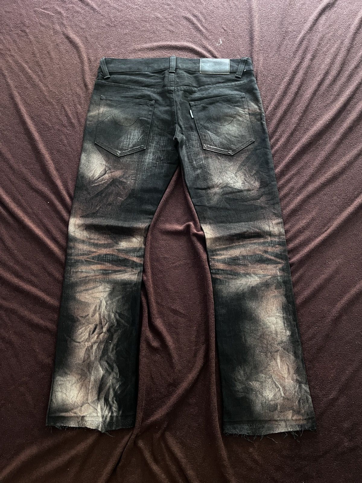 TORNADO MART SPRAY ARCHIVE FLARE JEANS