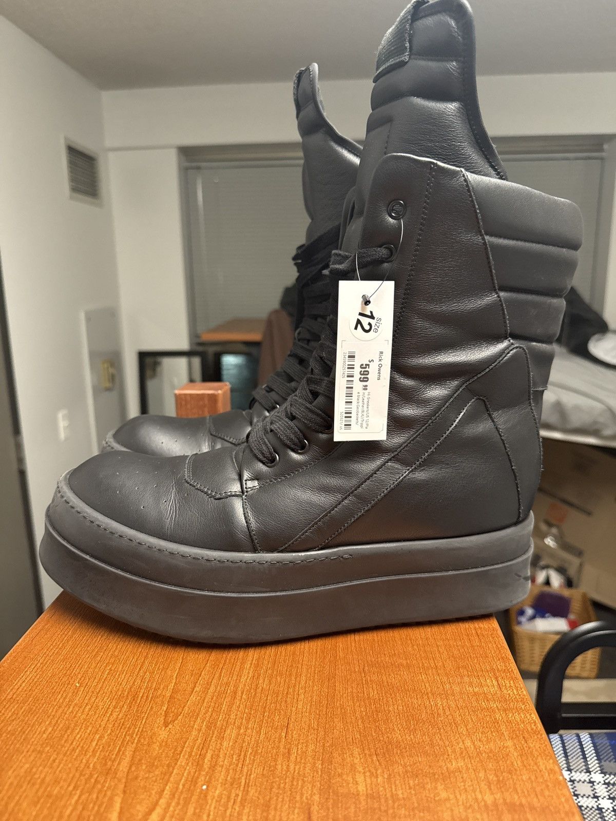 RICK OWENS MEGA GEOBASKETS