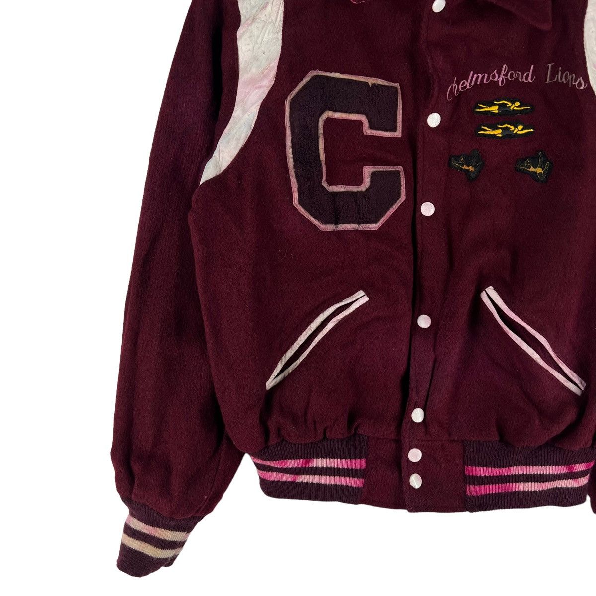 Vintage 🔥VINTAGE VARSITY JACKET HATCHERS SPORTSWEAR BOSTON USA Size US M / EU 48-50 / 2 - 4 Thumbnail