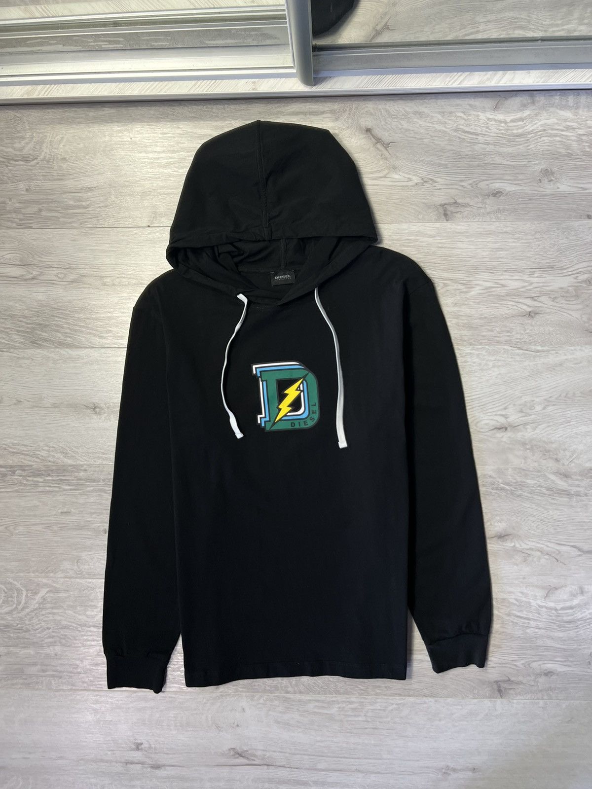 Diesel Rare Diesel Light Hoodie Size US L / EU 52-54 / 3 - 2 Thumbnail
