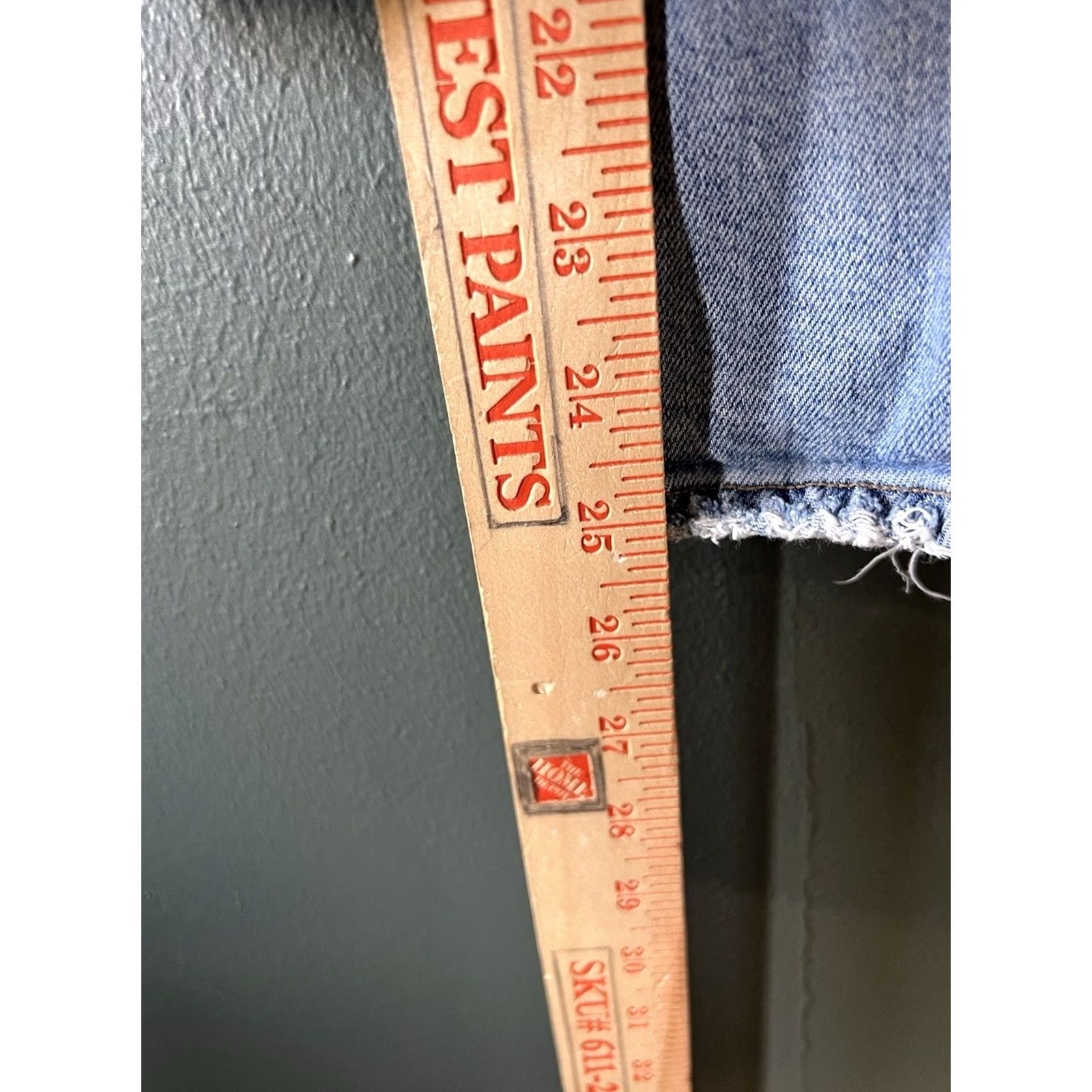 Agolde VINTAGE none AGOLDE Jeans Toni Mid-Rise Straight Women 25 Blue 5-Pocket Denim Slim Distressed Jeans Size 42" / US 20 - 4 Thumbnail