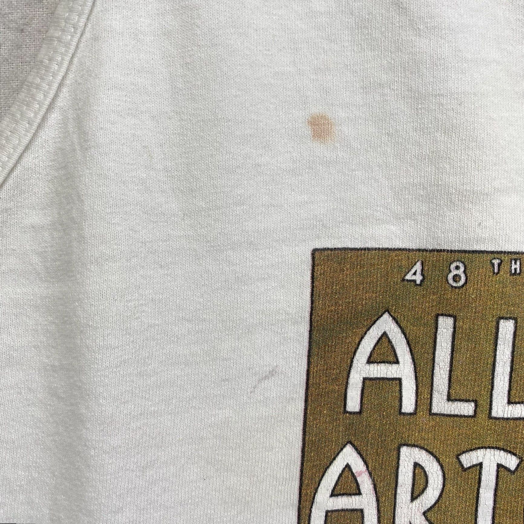 Vintage Vintage Festival Men’s T-Shirt Graphic Print Art Festival 2005 Summer White M Size US M / EU 48-50 / 2 - 7 Thumbnail