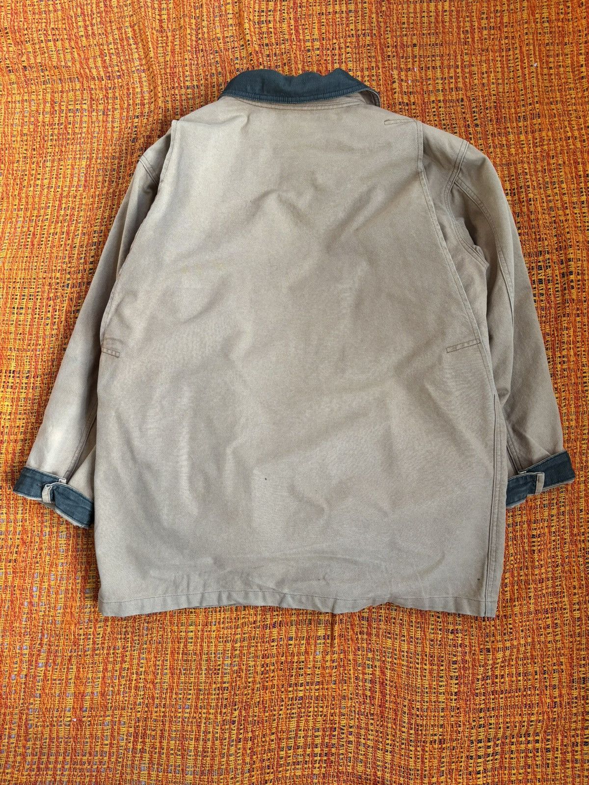 L.L. Bean 90s LLBean tan chore jacket Size L / US 10 / IT 46 - 6 Thumbnail