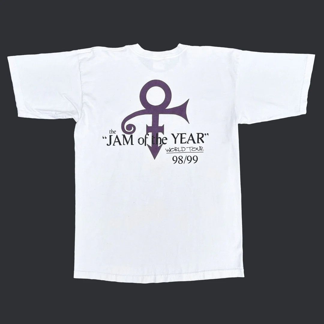 Band Tees × Prince × Vintage Prince 1997 98 90s Vintage Jam of the Year Band Tour T-Shirt Size US XL / EU 56 / 4 - 2 Thumbnail