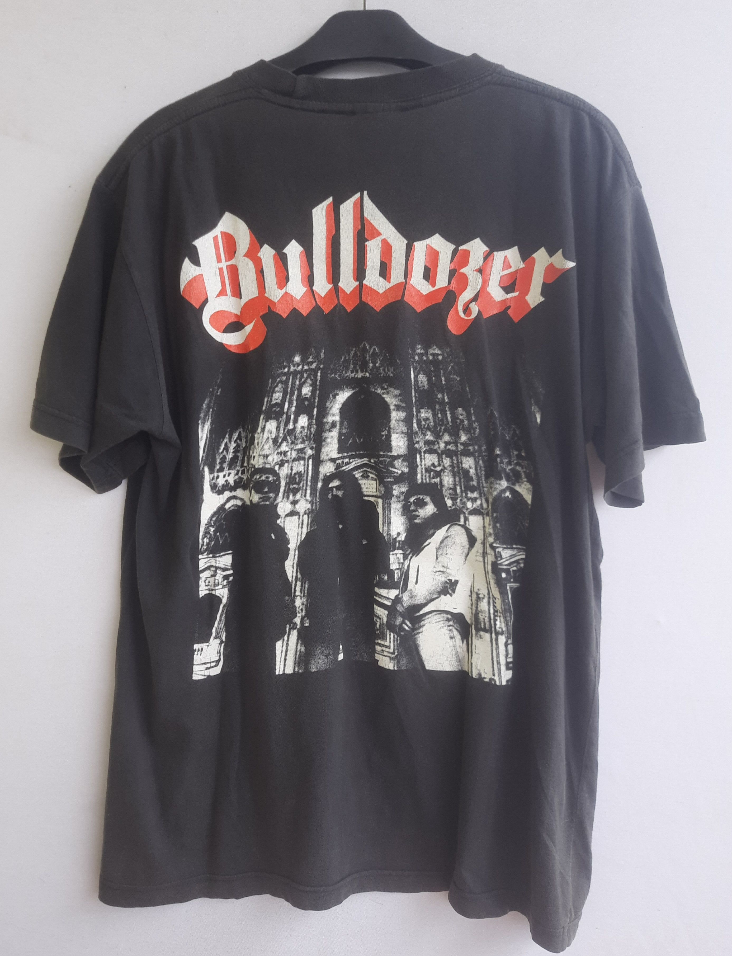 Band Tees Vintage BULLDOZER NEURODELIRI Cover Album T-Shirts Size US M / EU 48-50 / 2 - 2 Thumbnail