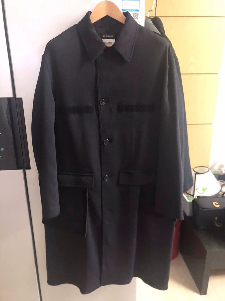 Jil Sander Jil Sander wool deconstructed coat jacket Size L / US 10 / IT 46 - 2 Thumbnail