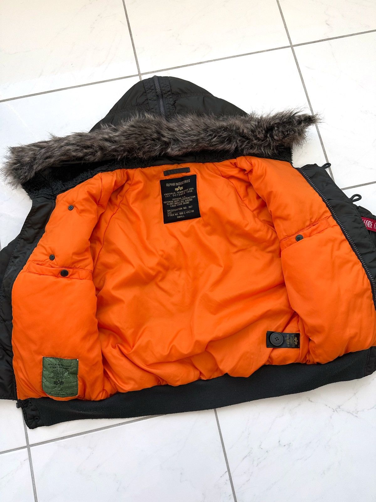 Alpha Industries Rare Alpha Industries N-2B Bomber Jacket Flying Size US S / EU 44-46 / 1 - 9 Thumbnail
