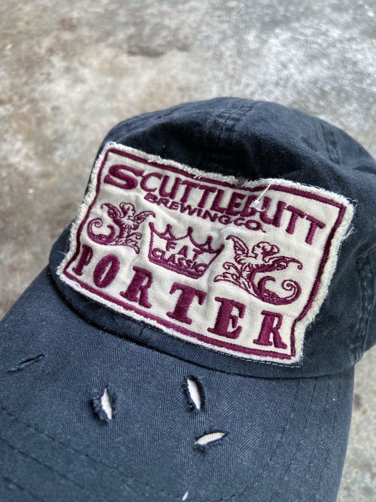 If Six Was Nine FAT CLASSIC PORTER DISTRESSED CAP Size ONE SIZE - 3 Thumbnail