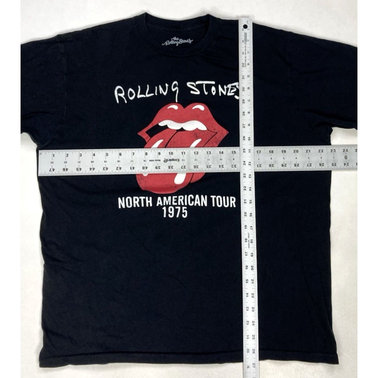 Vintage VINTAGE The Rolling Stones North American Tour 1975 Graphic T-shirt Men XL Music Shirt Size US M / EU 48-50 / 2 - 5 Thumbnail