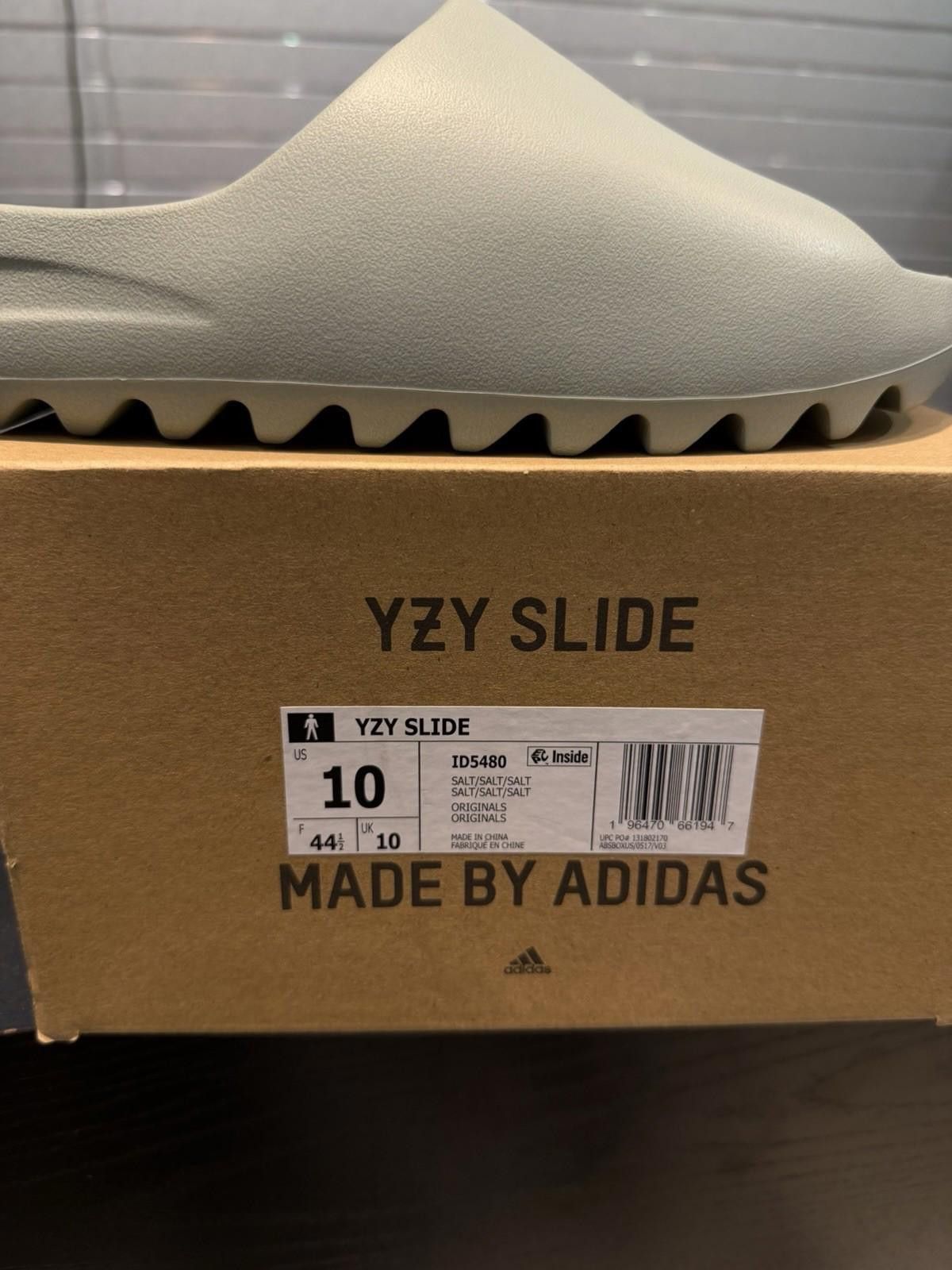 Adidas Adidas Yeezy Slide Size 10 Salt ID5480 Brand New Size US 10 / EU 43 - 3 Thumbnail