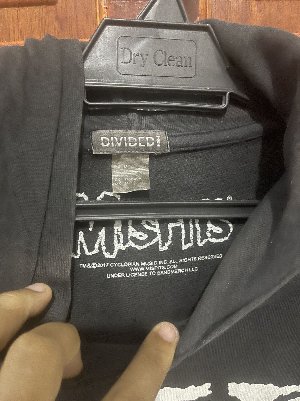 Misfits Misfits Overprint Hoodie Size US M / EU 48-50 / 2 - 3 Thumbnail