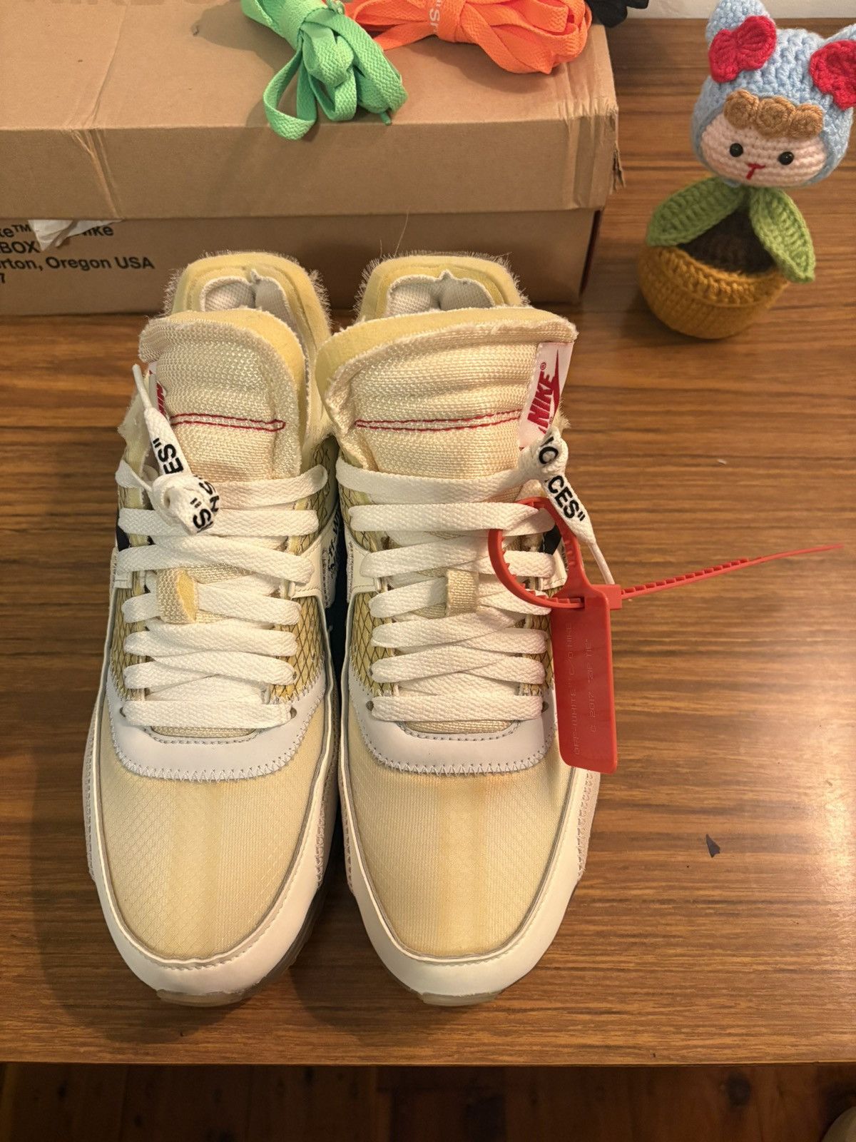 Nike × Off-White Off-White x Nike Air Max 90 “The Ten” US7 Size US 7 / EU 40 - 3 Thumbnail