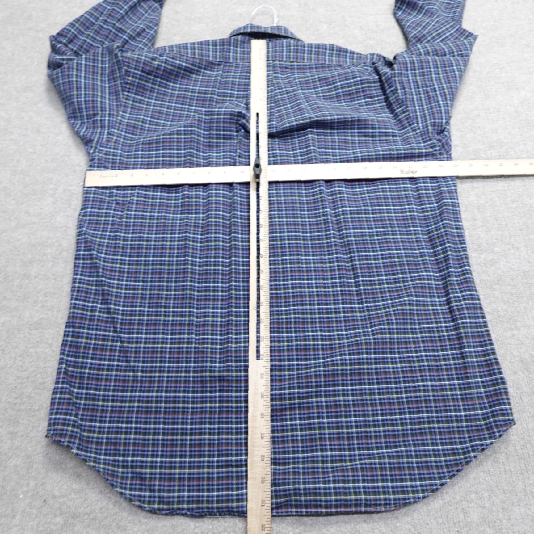 Polo Ralph Lauren Polo Ralph Lauren Mens Shirt Medium Blue Plaid Blake Size US M / EU 48-50 / 2 - 5 Thumbnail