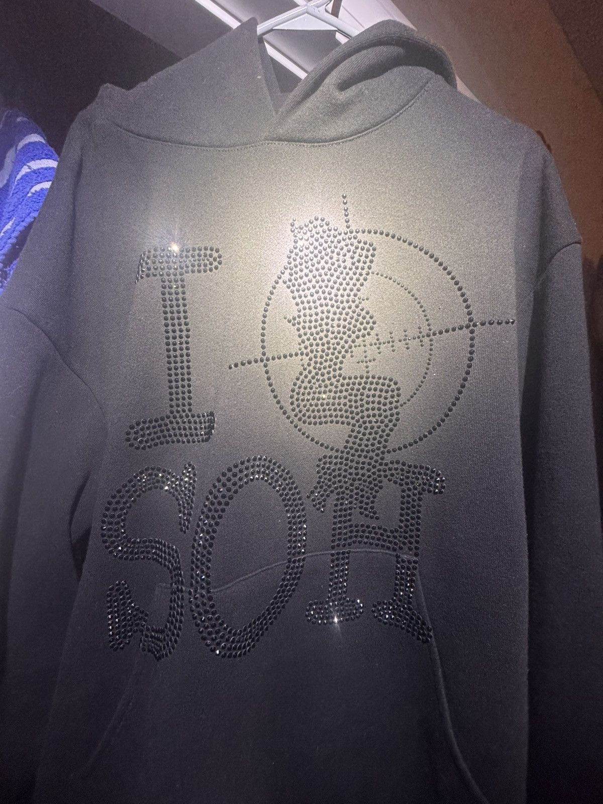 South of Heaven I <3 SOH RHINESTONE HOODIE Size US M / EU 48-50 / 2 - 1 Thumbnail