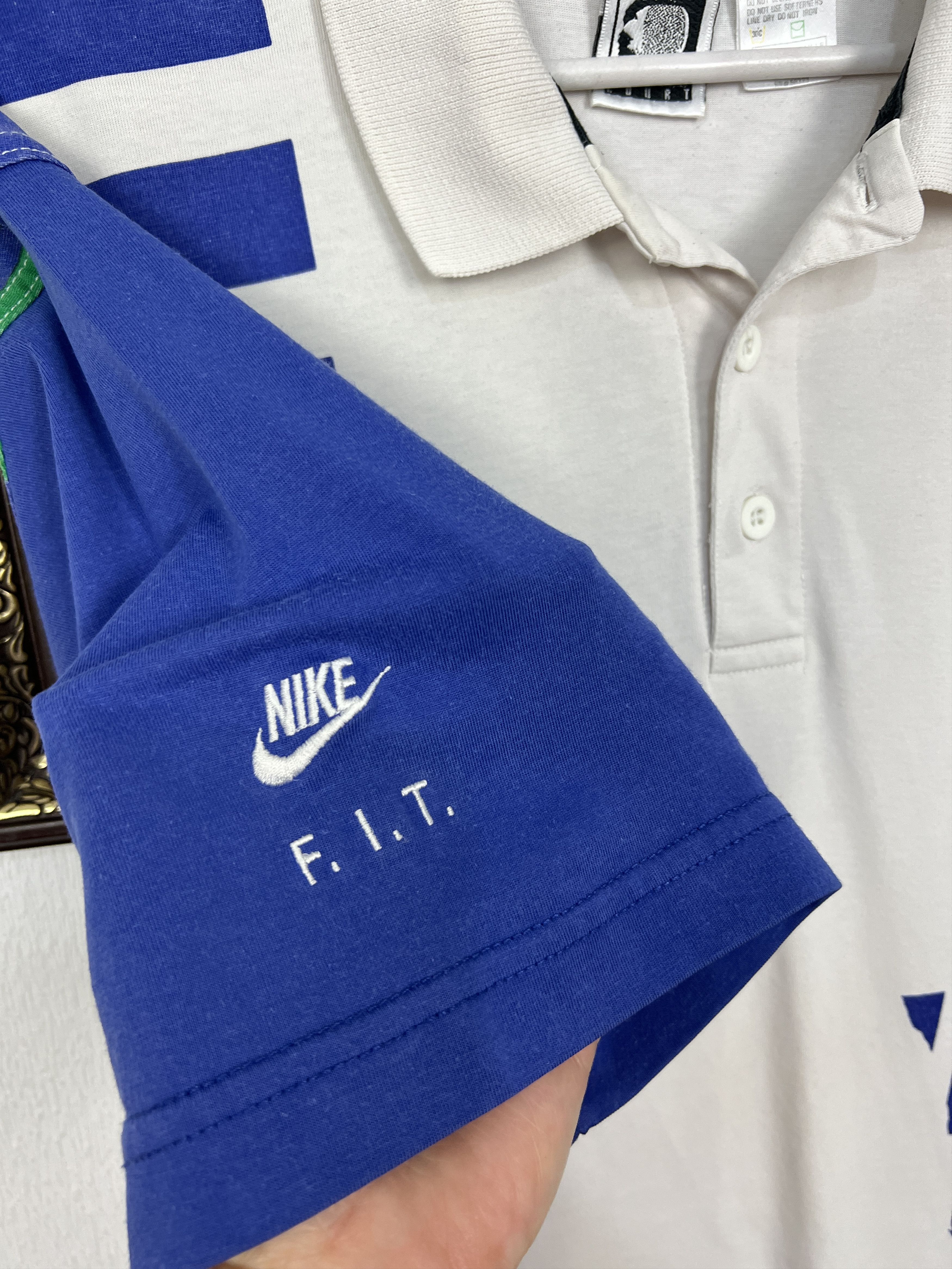 Nike Vintage Nike Challenge Court Agassi Polo Tennis Shirt Tee Size US M / EU 48-50 / 2 - 4 Thumbnail