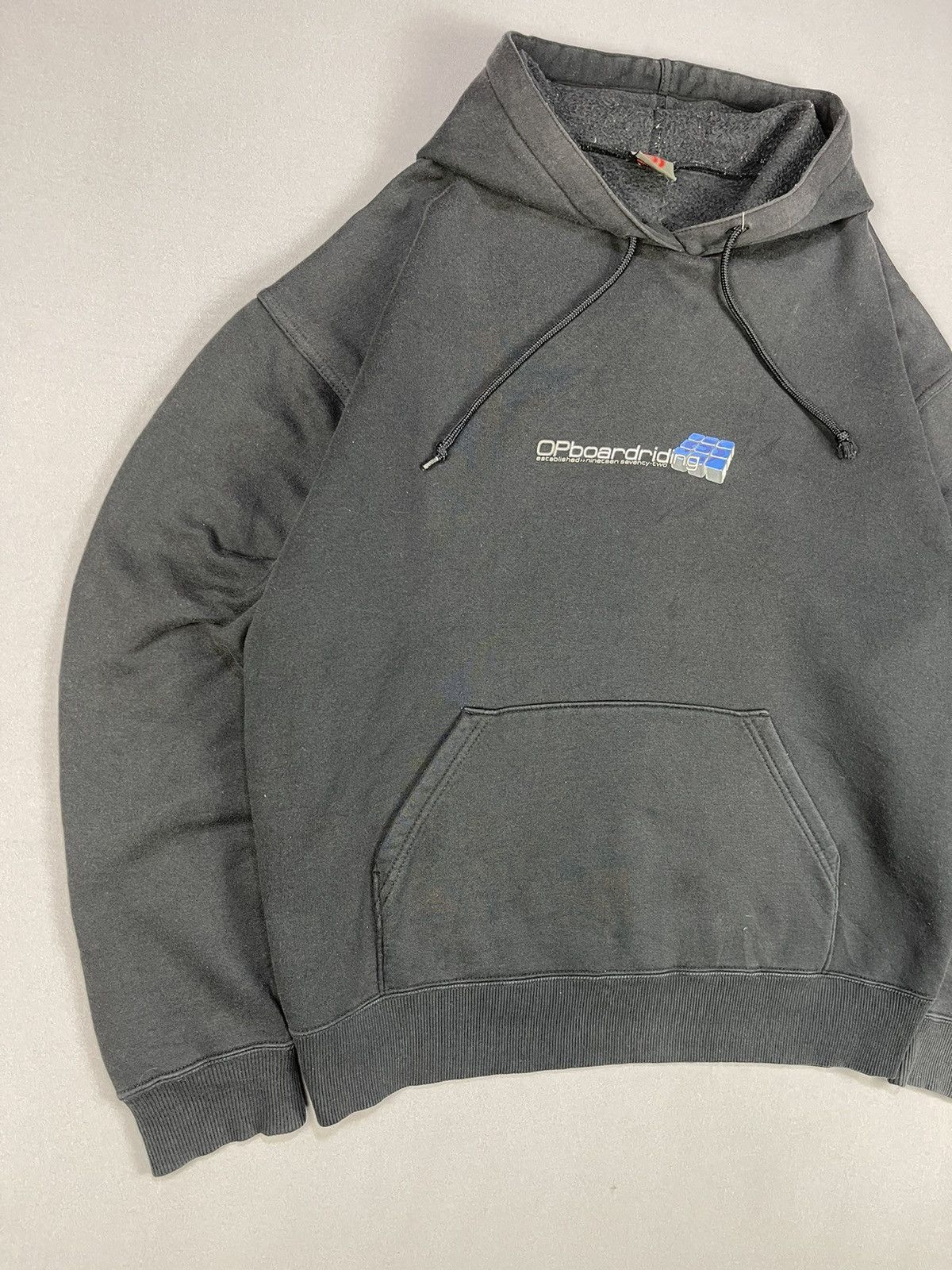 Ocean Pacific Vintage Ocean Pacific OP Board Riding Pull Over Hoodies Size US L / EU 52-54 / 3 - 3 Thumbnail