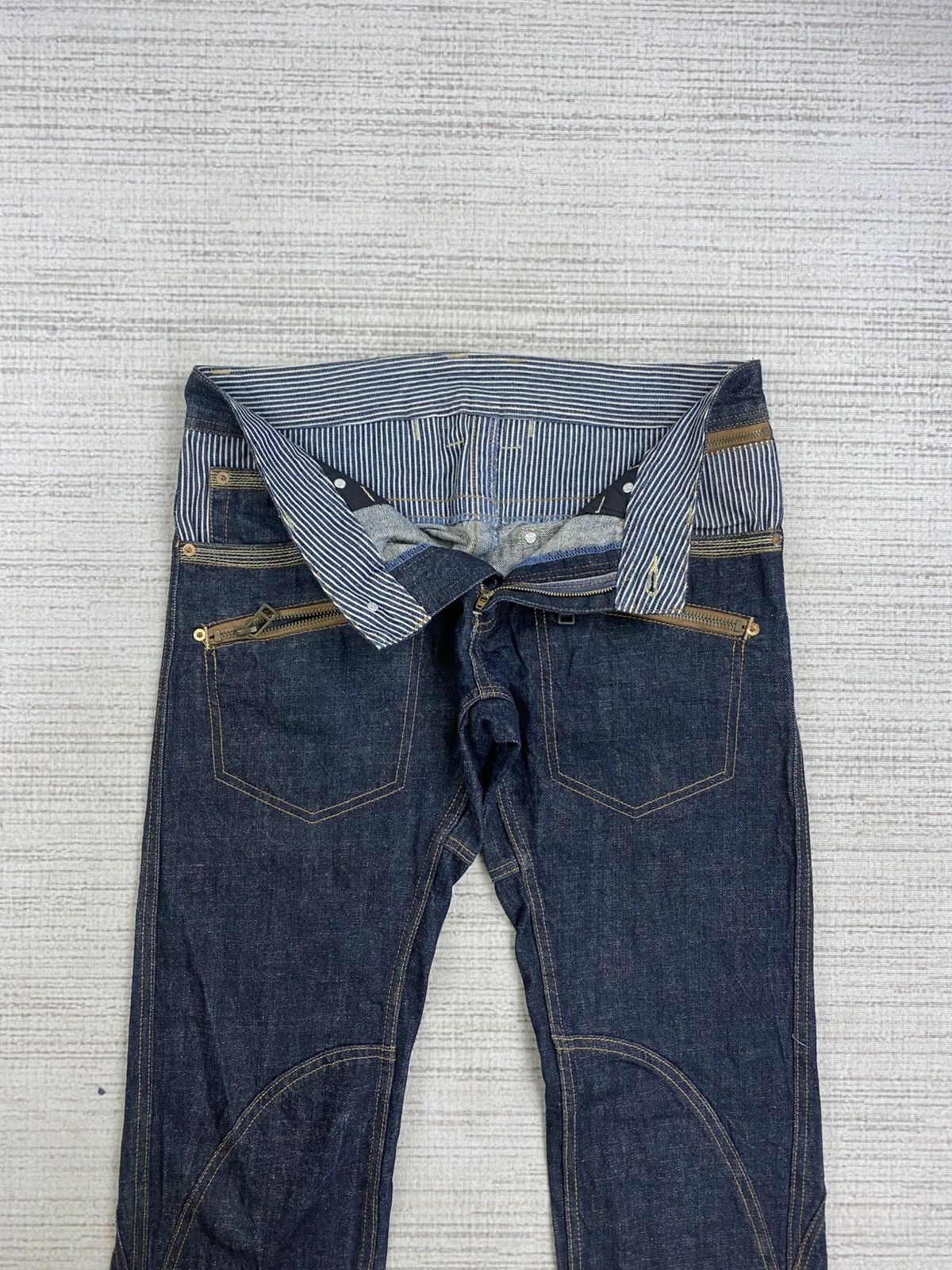 Hysteric Glamour Soul Of Freedom Hysteric Inspired Multipocket Denim Jeans Size US 34 / EU 50 - 9 Thumbnail