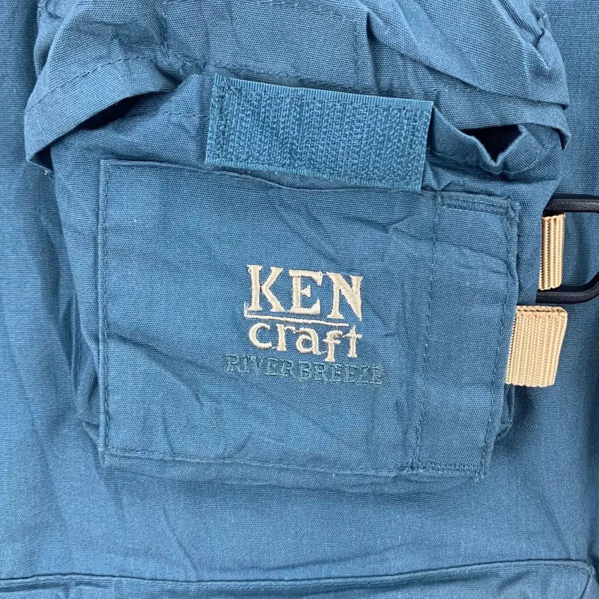 Vintage Vtg KENCRAFT RIVER BREEZE Outdoor Pocketable Fishing Vest Size US XL / EU 56 / 4 - 7 Thumbnail