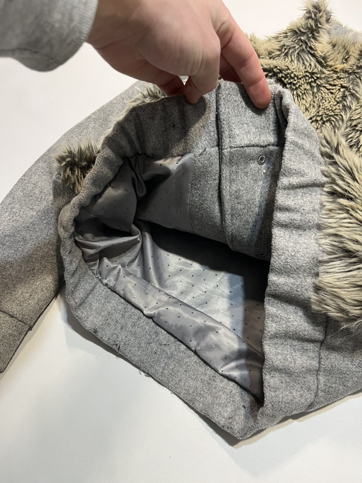 If Six Was Nine Miss Sixty Y2K Fur Jacket ifsixwasnine LGB styled Japan Size M / US 6-8 / IT 42-44 - 3 Thumbnail