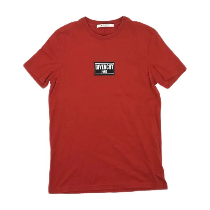 Givenchy Givenchy Red Short-Sleeve Logo T-Shirt Size US XS / EU 42 / 0 - 1 Thumbnail