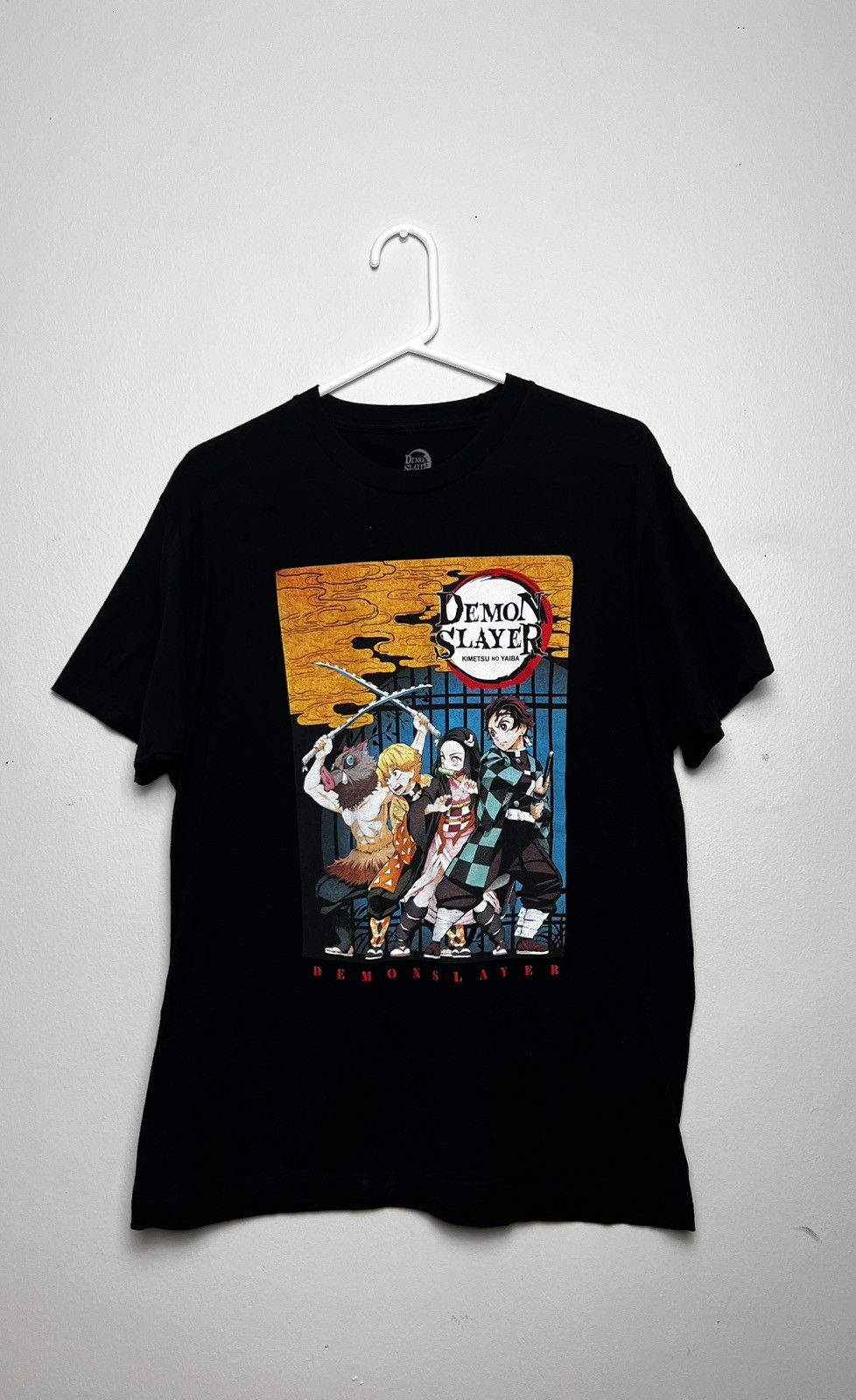 Japanese Brand × Vintage Black Demon Slayer Graphic Tee Size US L / EU 52-54 / 3 - 1 Thumbnail