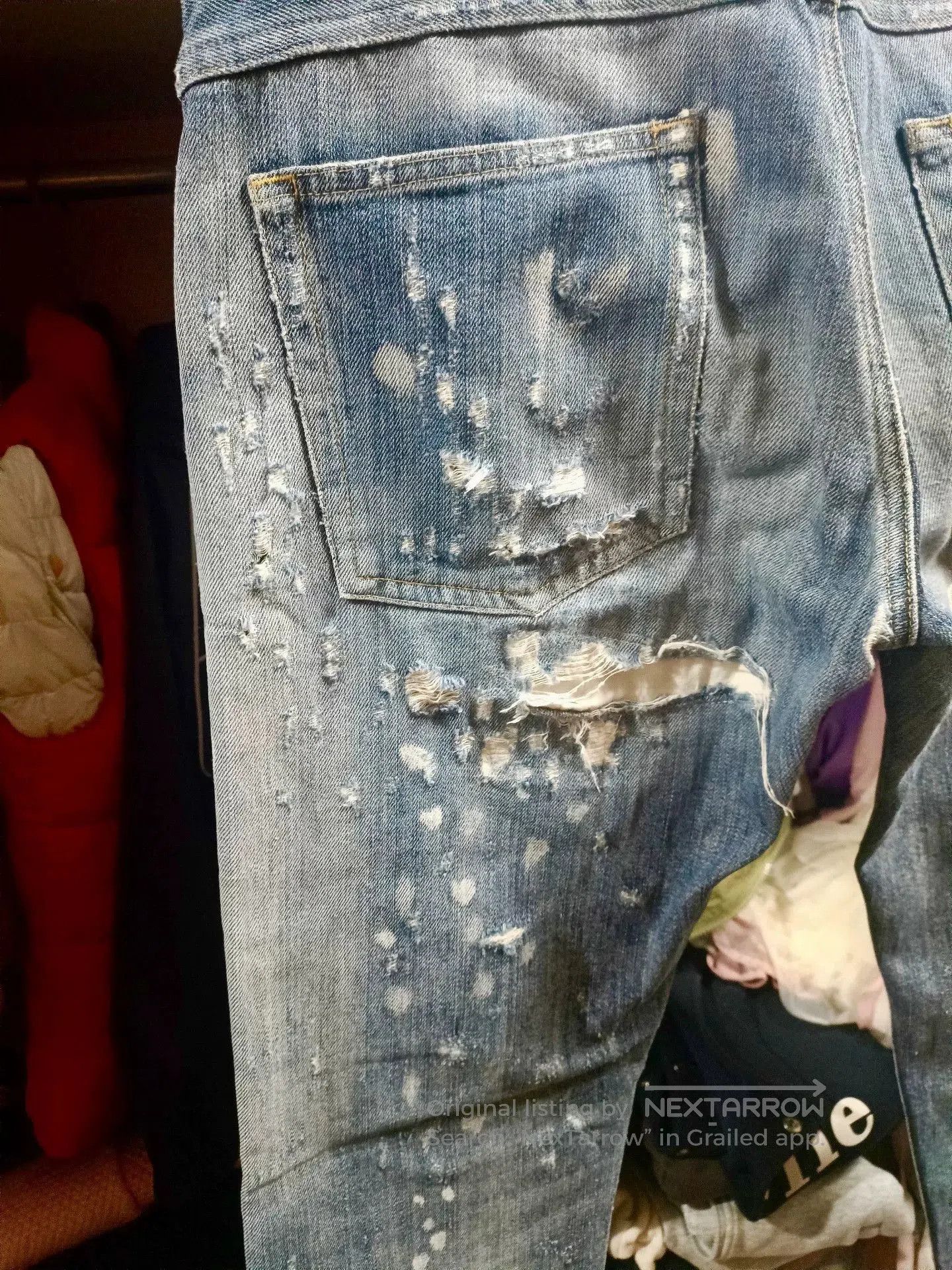 Dolce & Gabbana Dolce&Gabbana Runway Distressed Jeans. Size US 30 / EU 46 - 8 Thumbnail