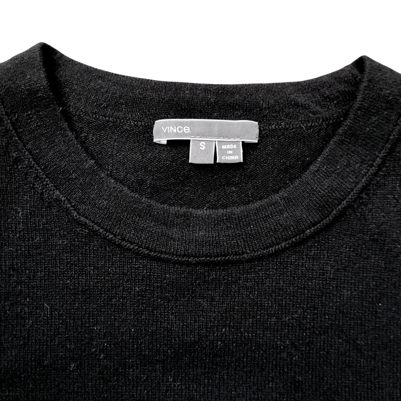 Vince Vince Black/Gray Cashmere Sweater | Size S Size S / US 4 / IT 40 - 3 Thumbnail