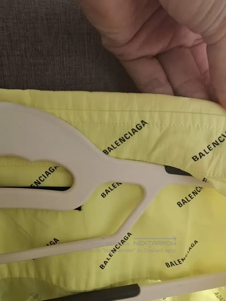 Balenciaga Balenciaga size 39 Neon yellow all over print shirt Size US S / EU 44-46 / 1 - 4 Thumbnail