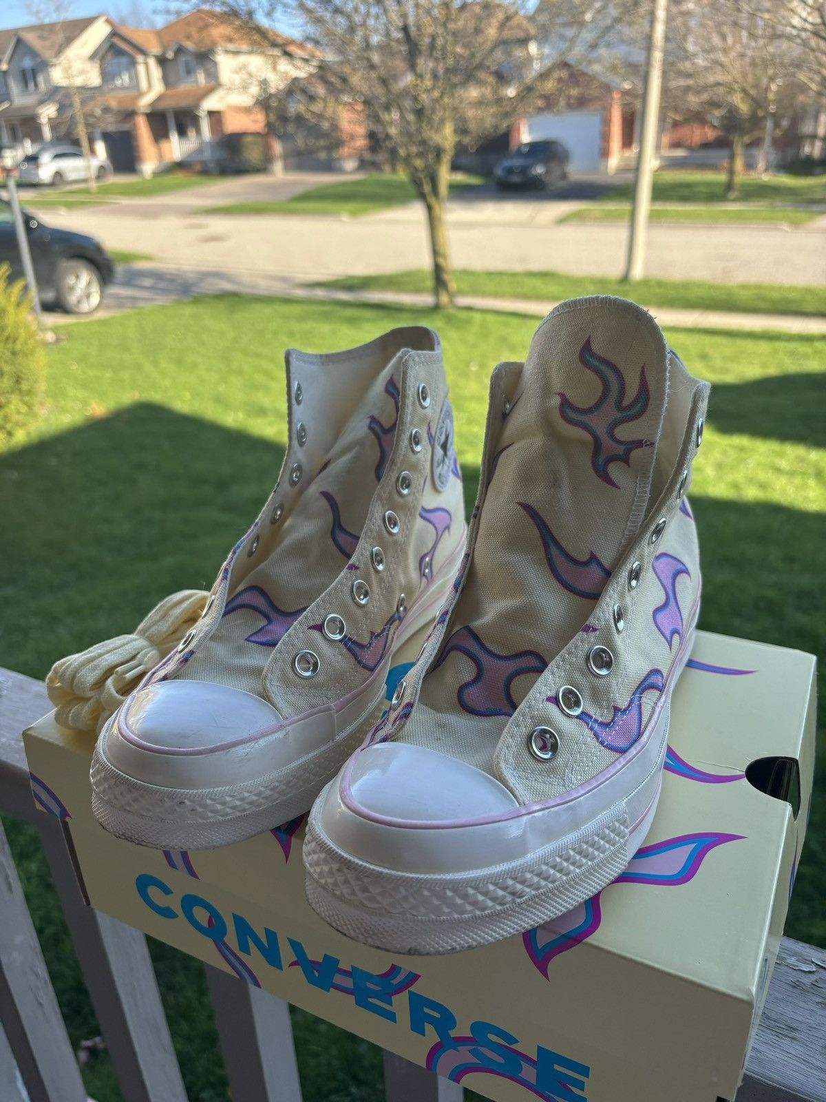 Converse × Golf le Fleur Converse Chuck Taylor All Star 70 Hi Size US 7.5 / EU 40-41 - 5 Thumbnail