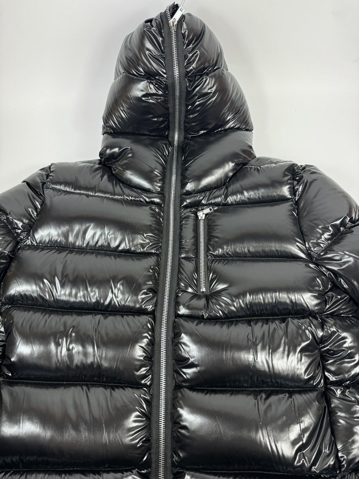 Rick Owens PORTERVILLE PUFFER JACKET WITH A FULL ZIP DETAIL Size US XL / EU 56 / 4 - 8 Thumbnail
