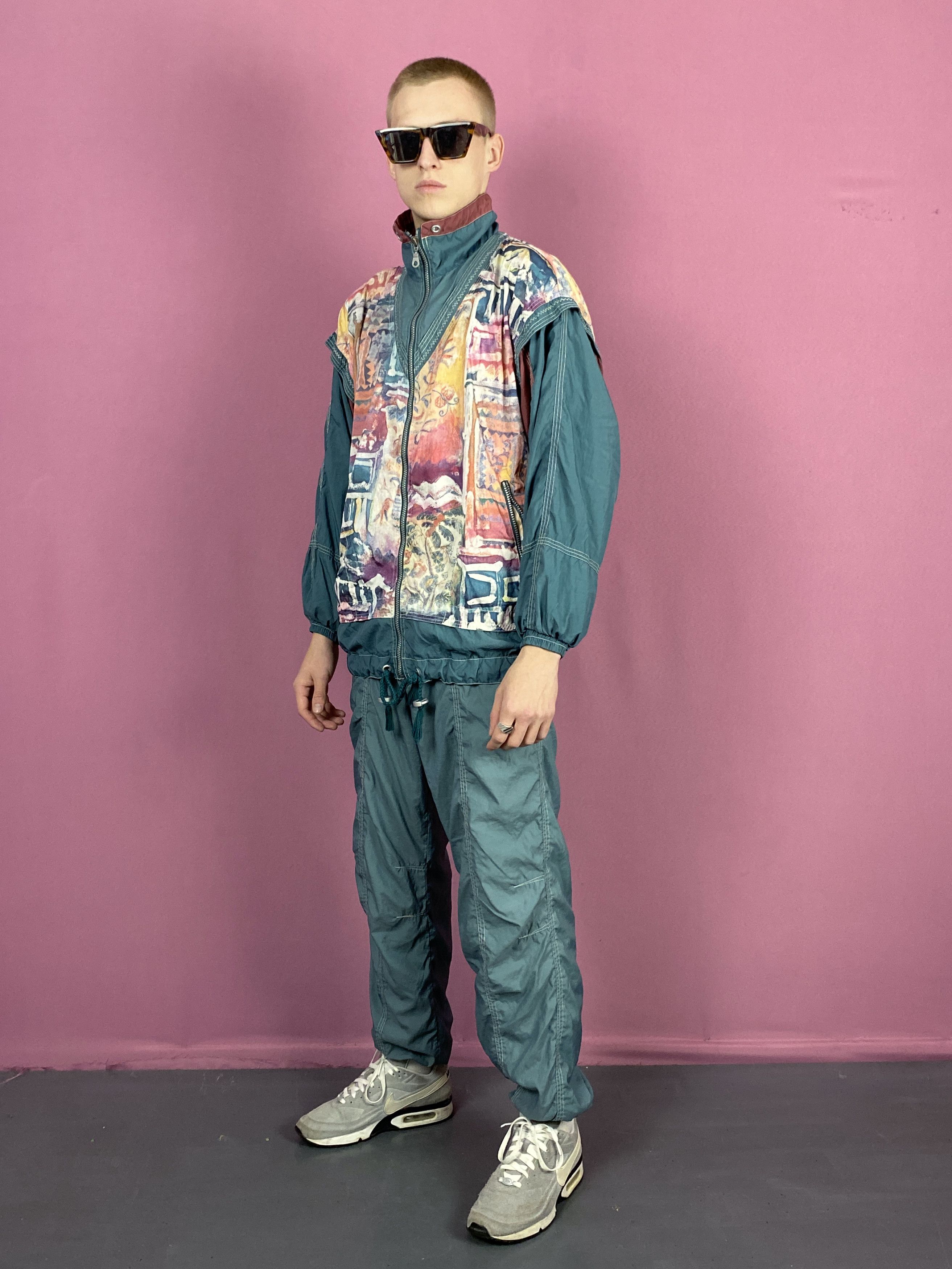 Vintage Sunset Vintage Men's Tracksuit Set - XS Size US M / EU 48-50 / 2 - 2 Thumbnail